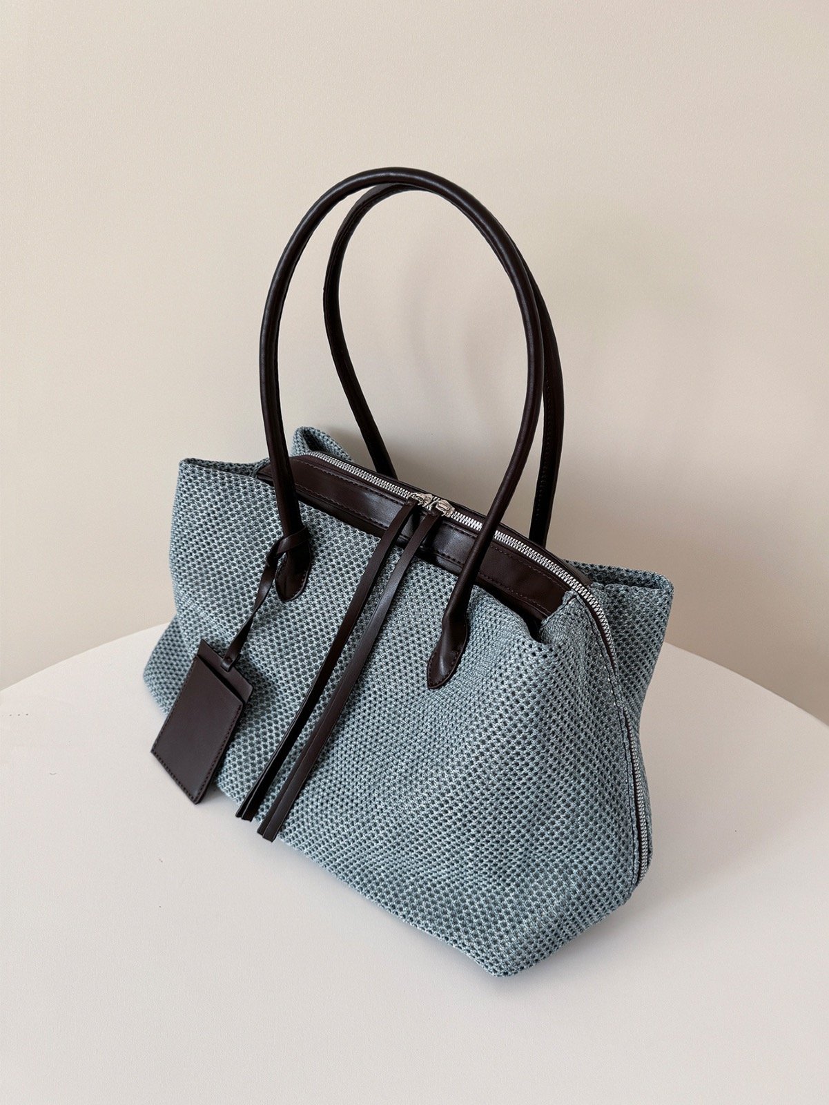 Cemplung Knitted Blue Biru