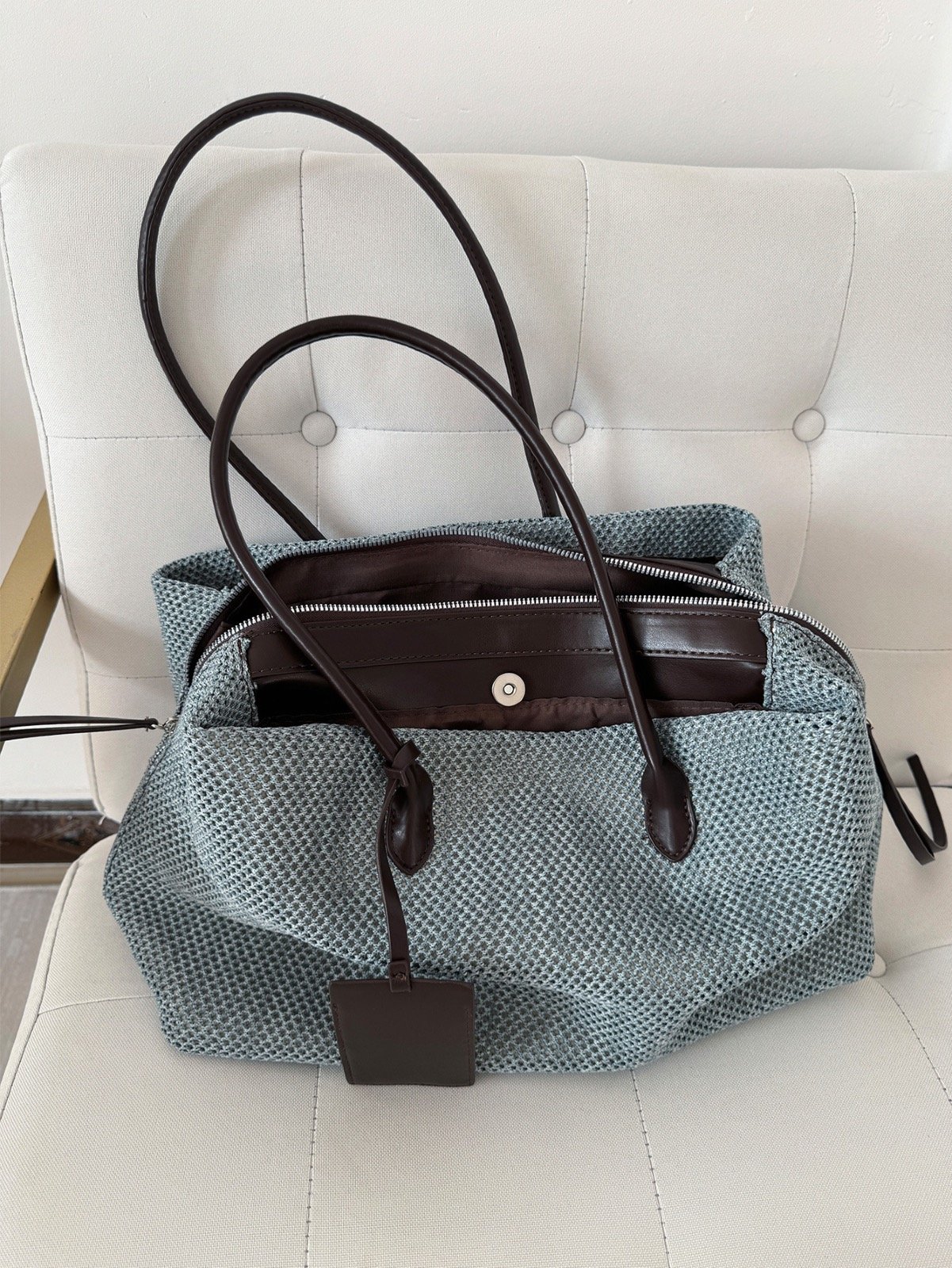 Cemplung Knitted Blue Biru